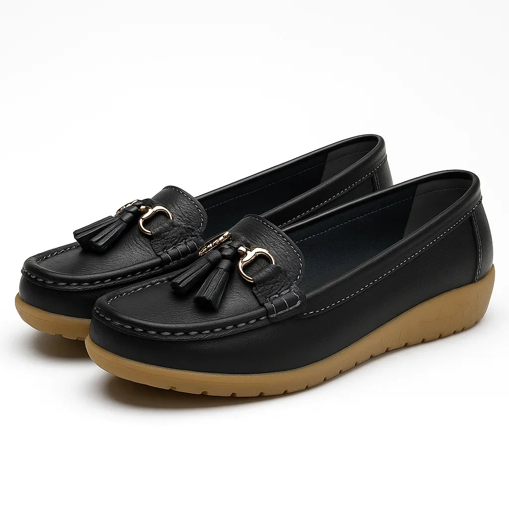 Orthopedic Leather Moccasin