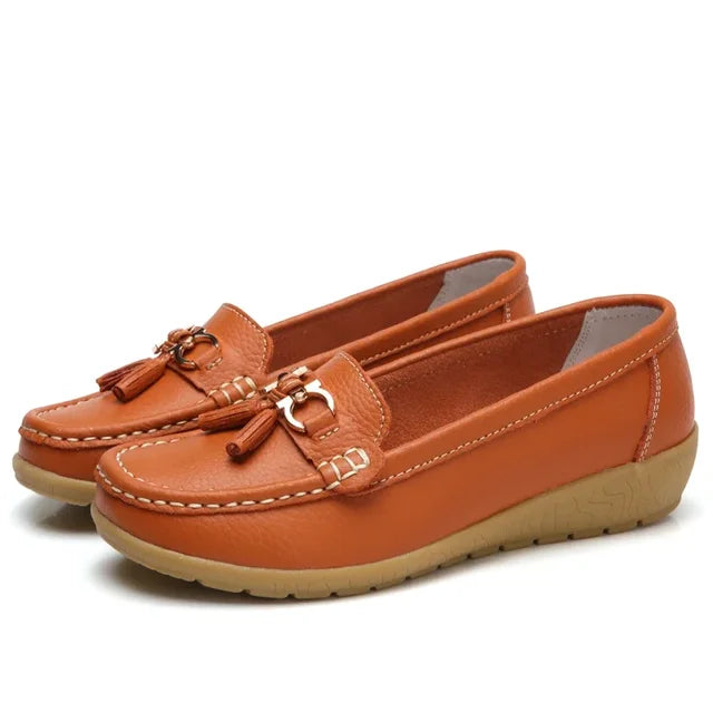 Orthopedic Leather Moccasin