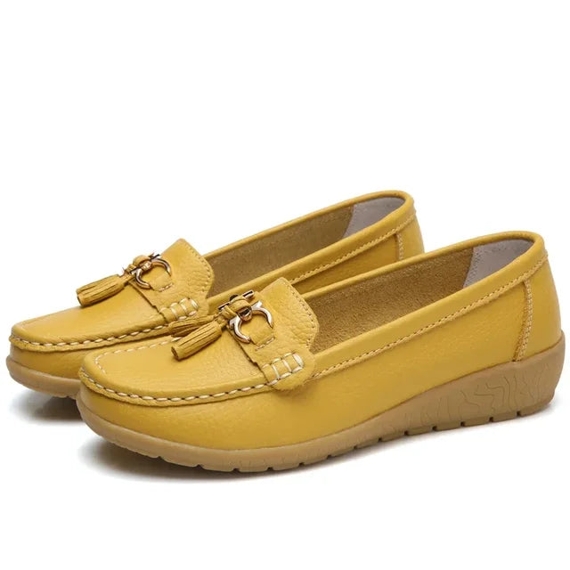 Orthopedic Leather Moccasin