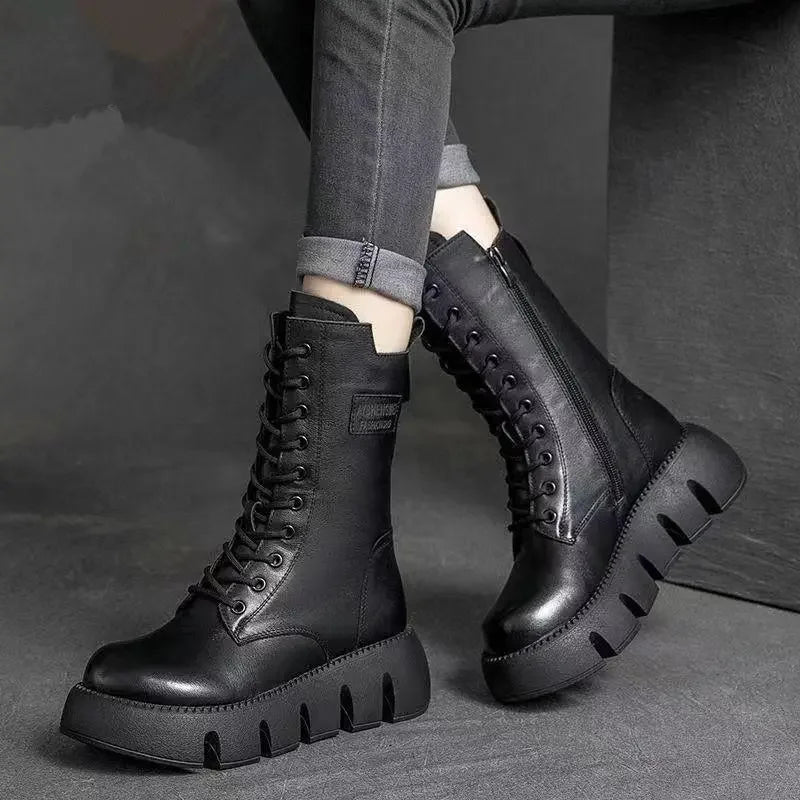 Ultra Comfortable & Warm Leather Boots