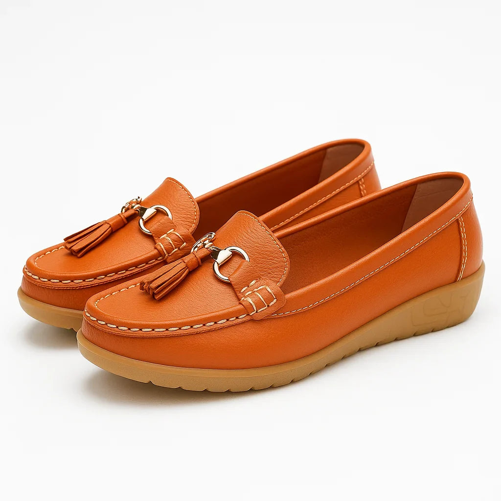 Orthopedic Leather Moccasin