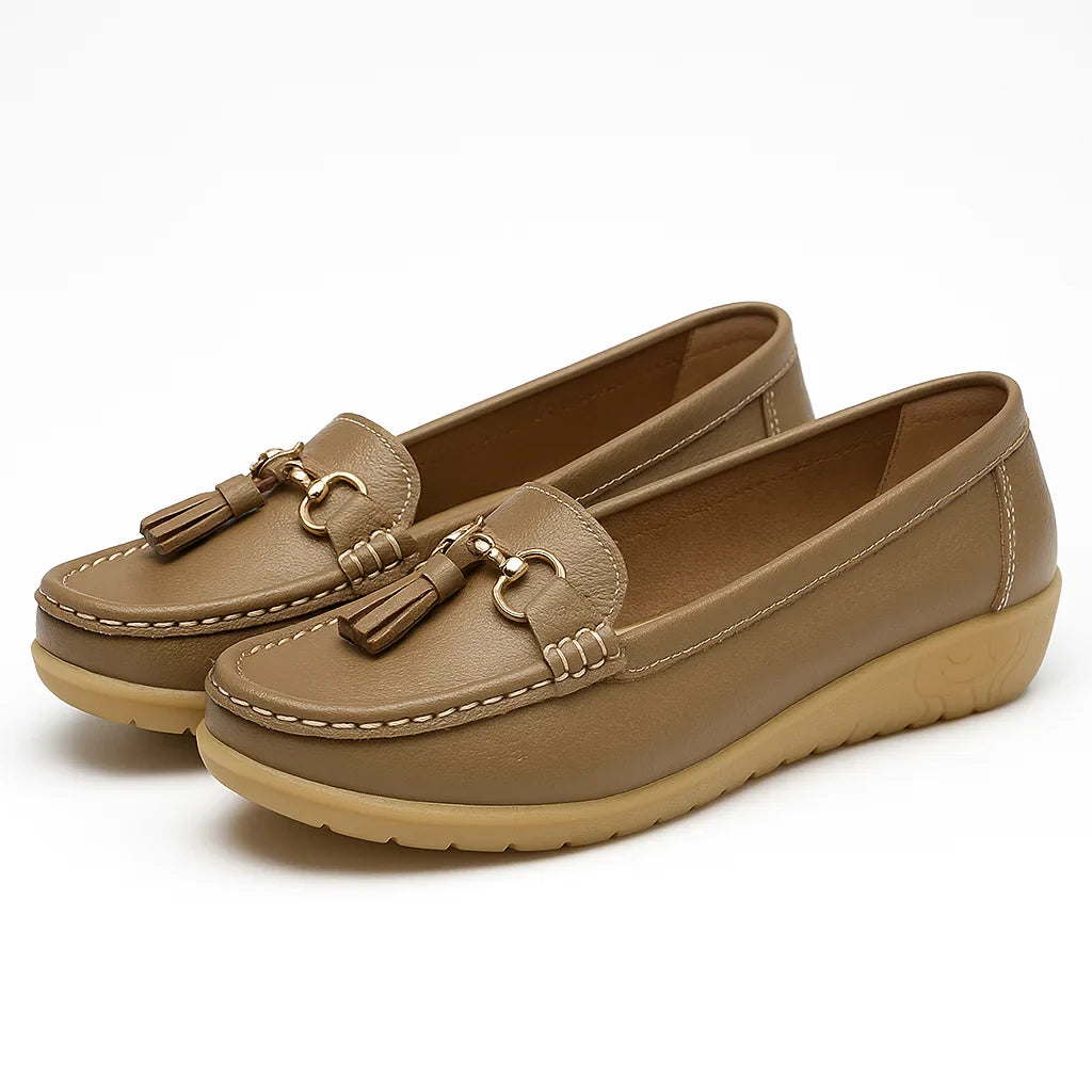 Orthopedic Leather Moccasin