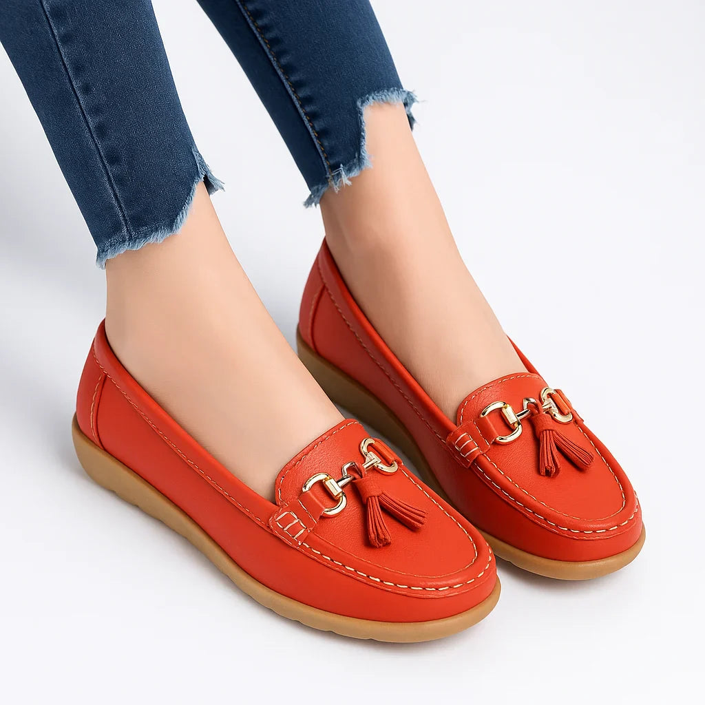 Orthopedic Leather Moccasin