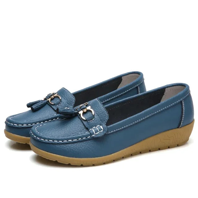 Orthopedic Leather Moccasin