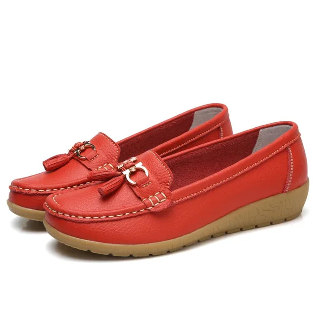 Orthopedic Leather Moccasin