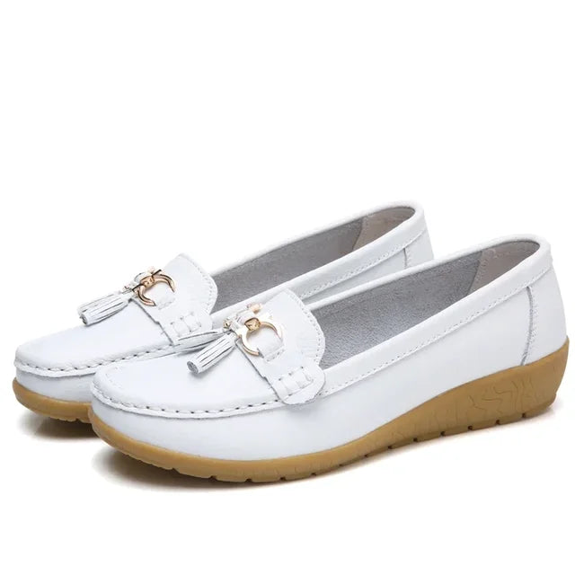 Orthopedic Leather Moccasin