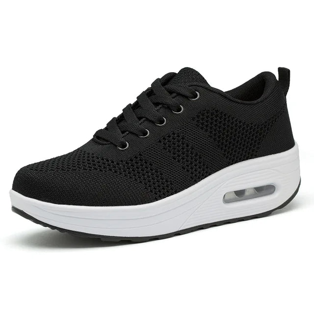 Orthopedic sneakers with air bubbles