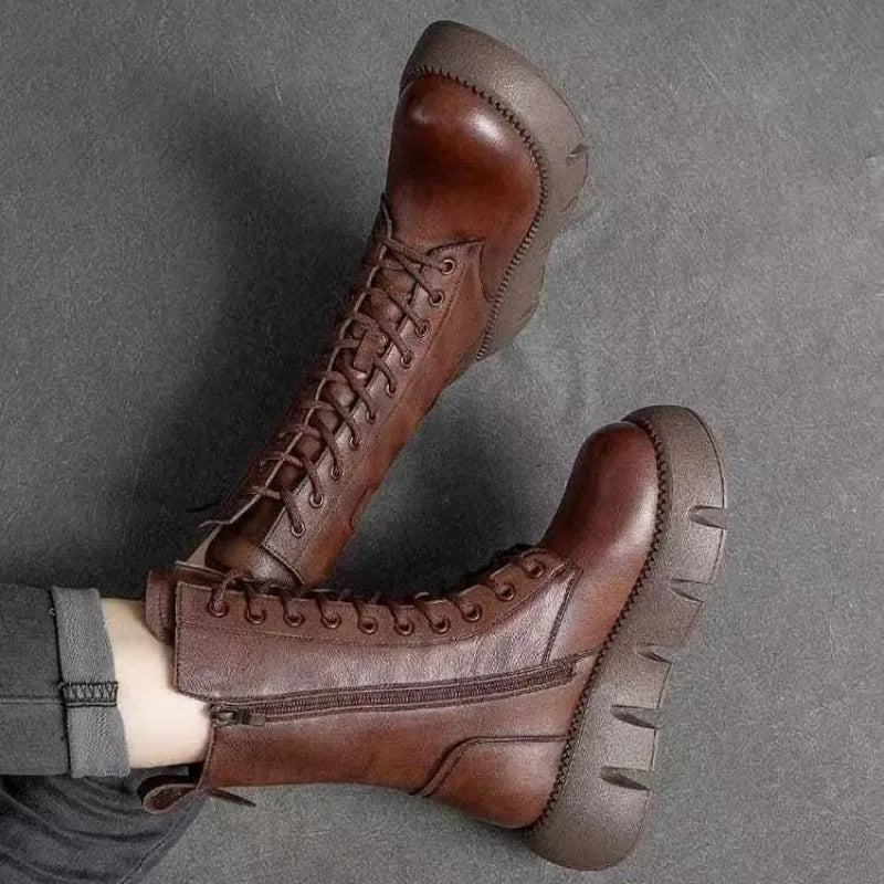 Ultra Comfortable & Warm Leather Boots