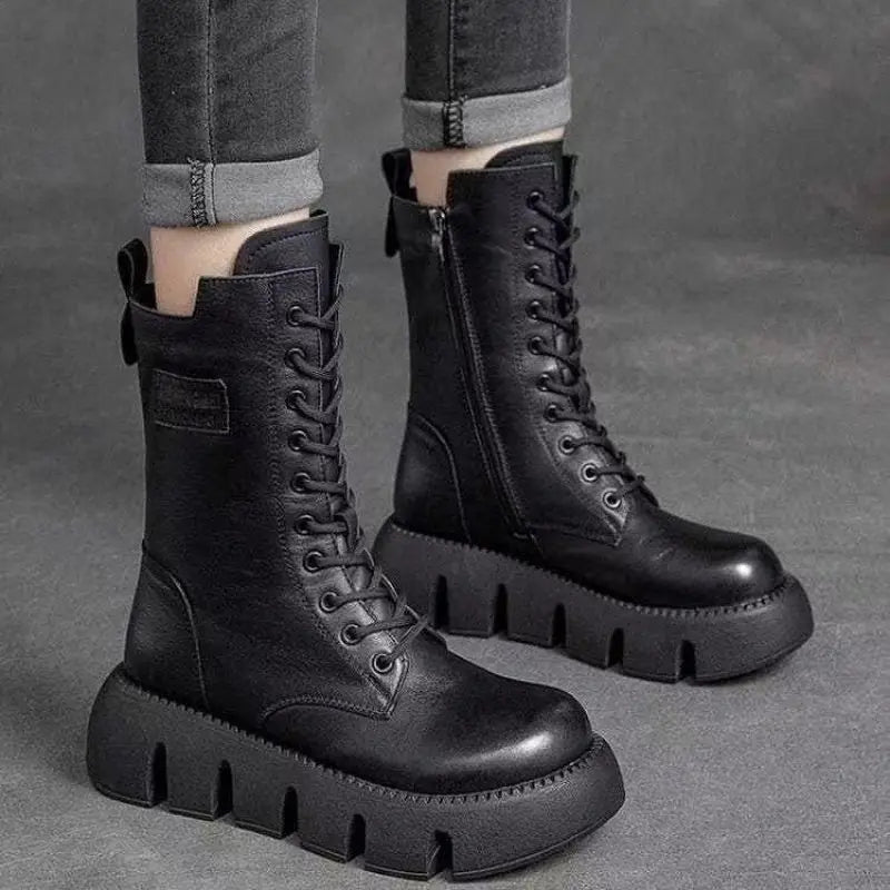 Ultra Comfortable & Warm Leather Boots