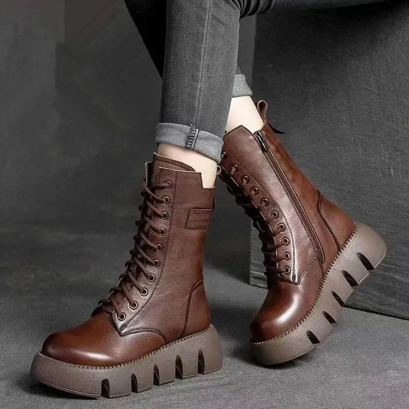 Ultra Comfortable & Warm Leather Boots