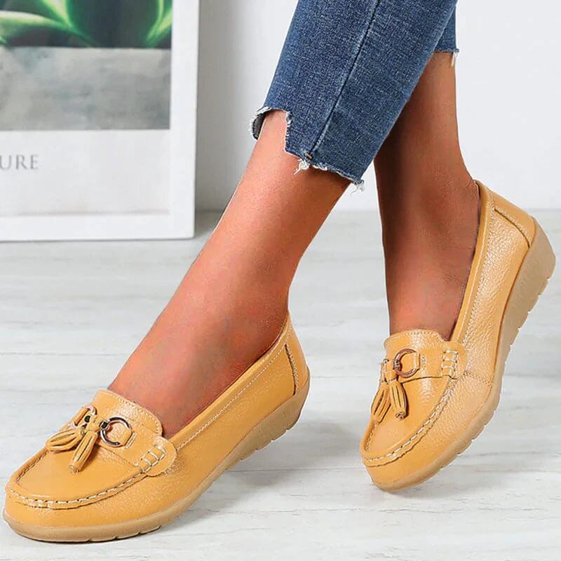 Orthopedic Leather Moccasin