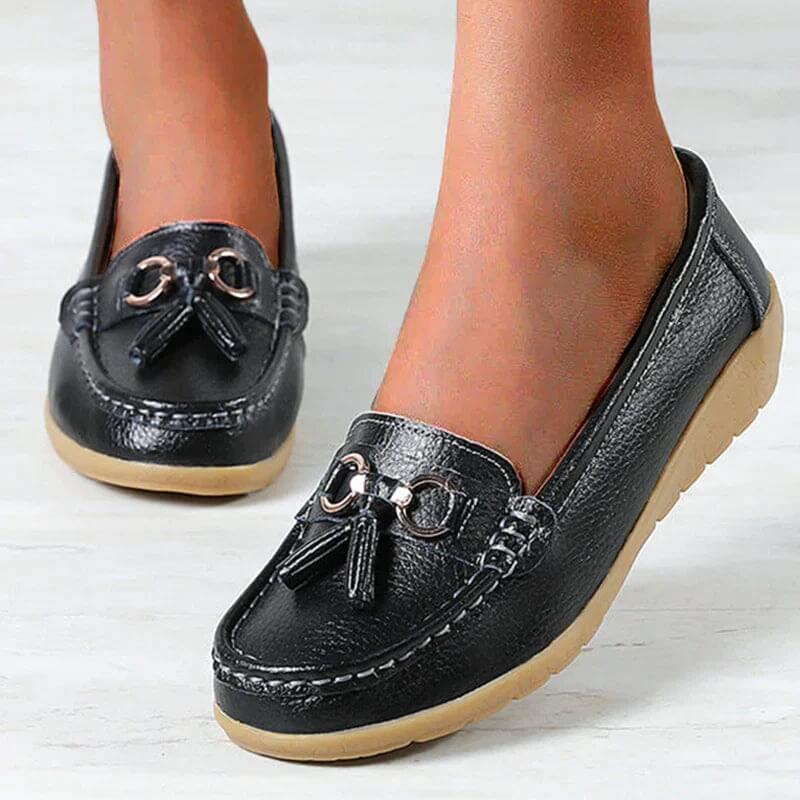 Orthopedic Leather Moccasin