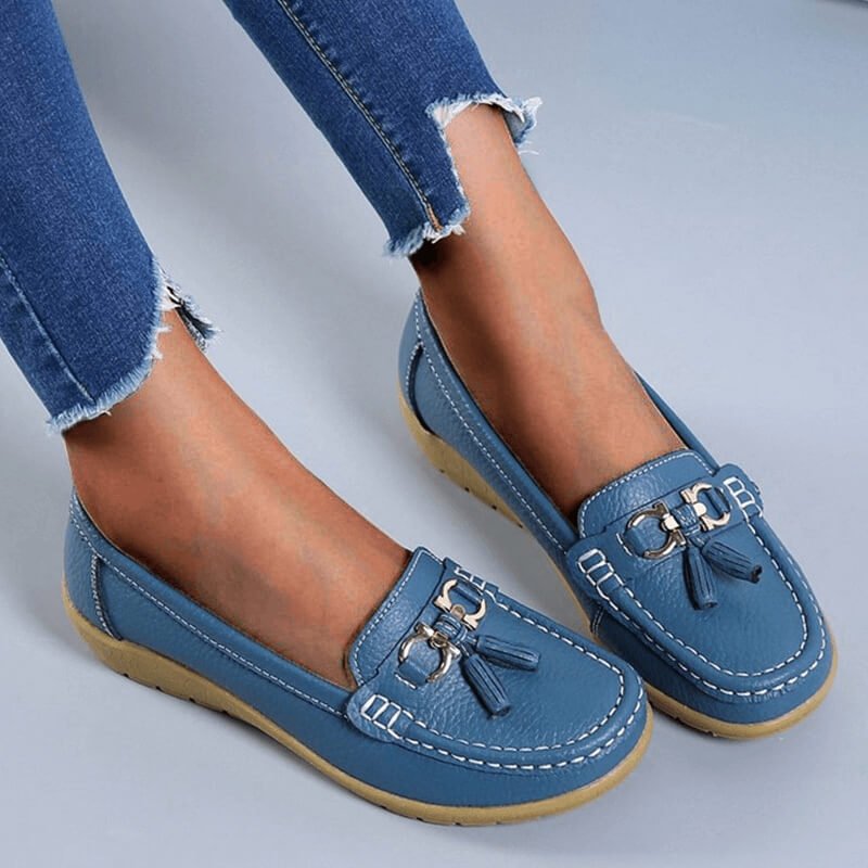 Orthopedic Leather Moccasin