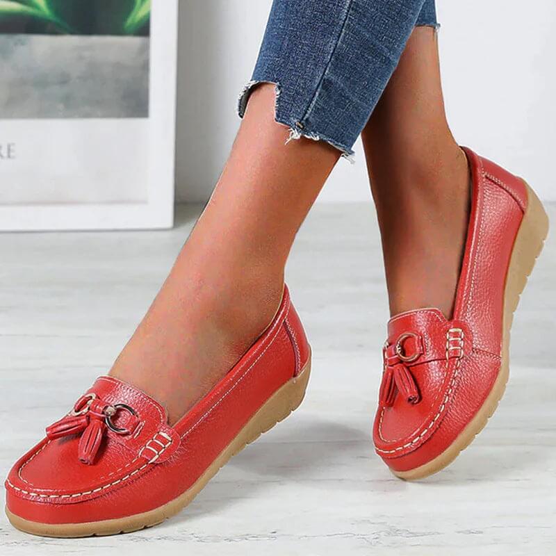 Orthopedic Leather Moccasin